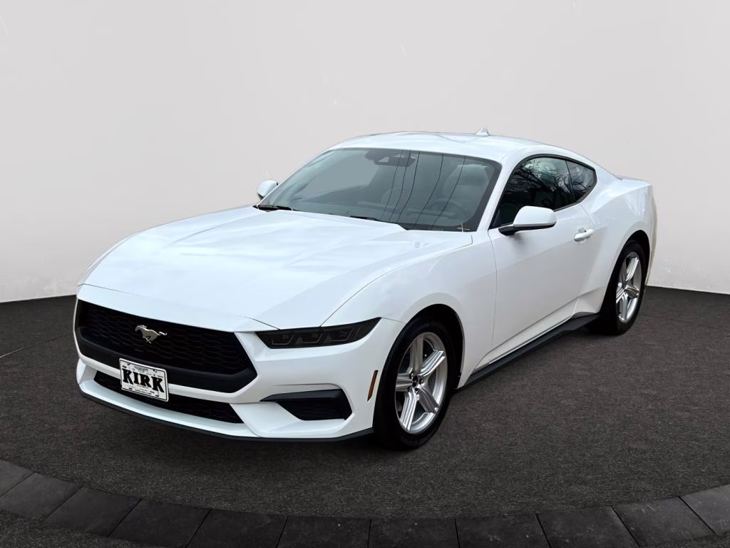2026 Oxford White Ford Mustang EcoBoost RWD Coupe