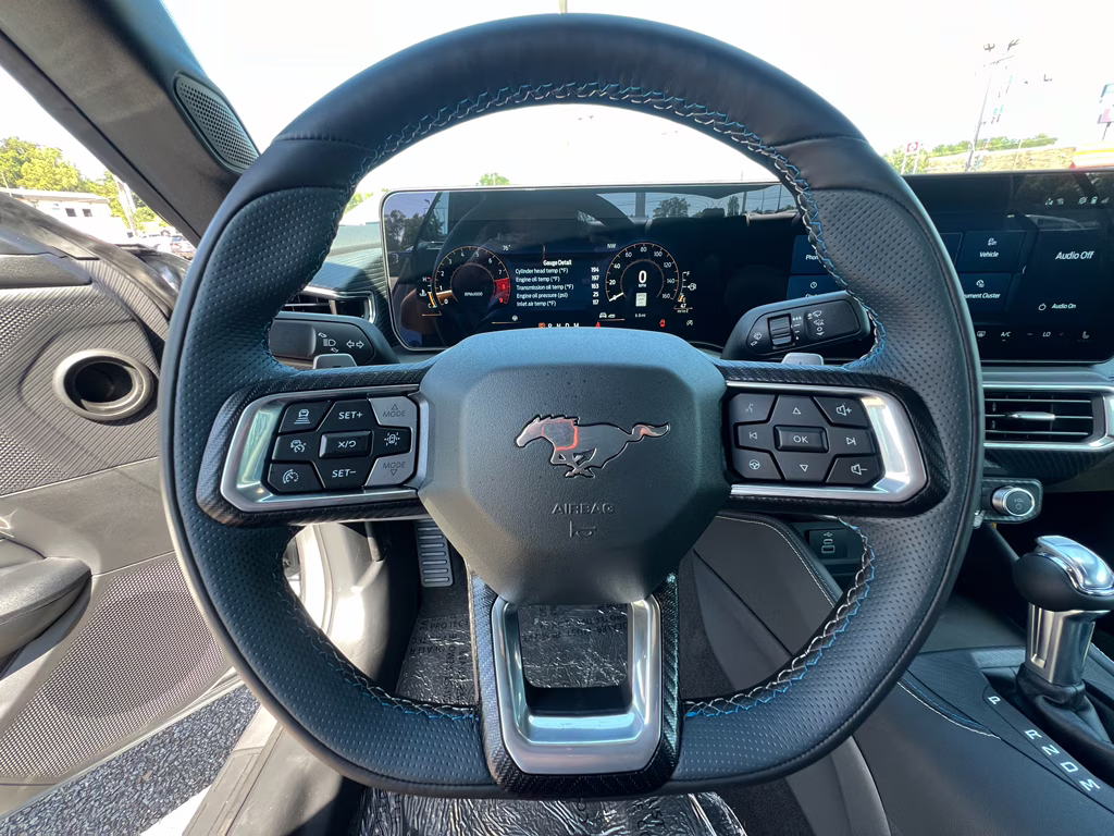2025 Iconic Silver Metallic Ford Mustang GT Premium RWD Convertible