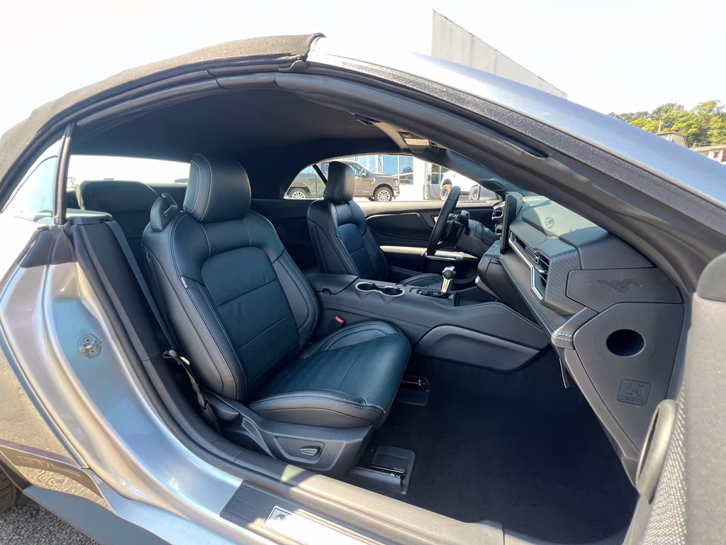2025 Iconic Silver Metallic Ford Mustang GT Premium RWD Convertible