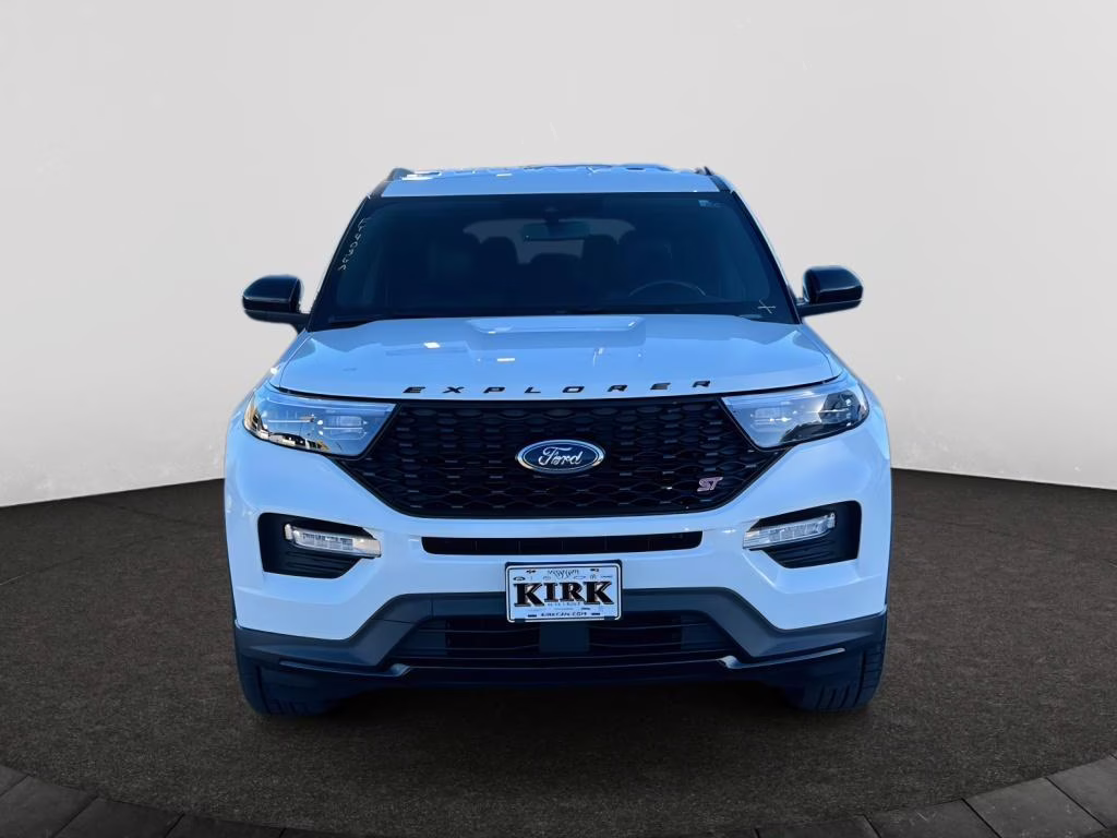 2023 STAR WHITE MET TRI-COAT Ford Explorer ST 4X4 SUV