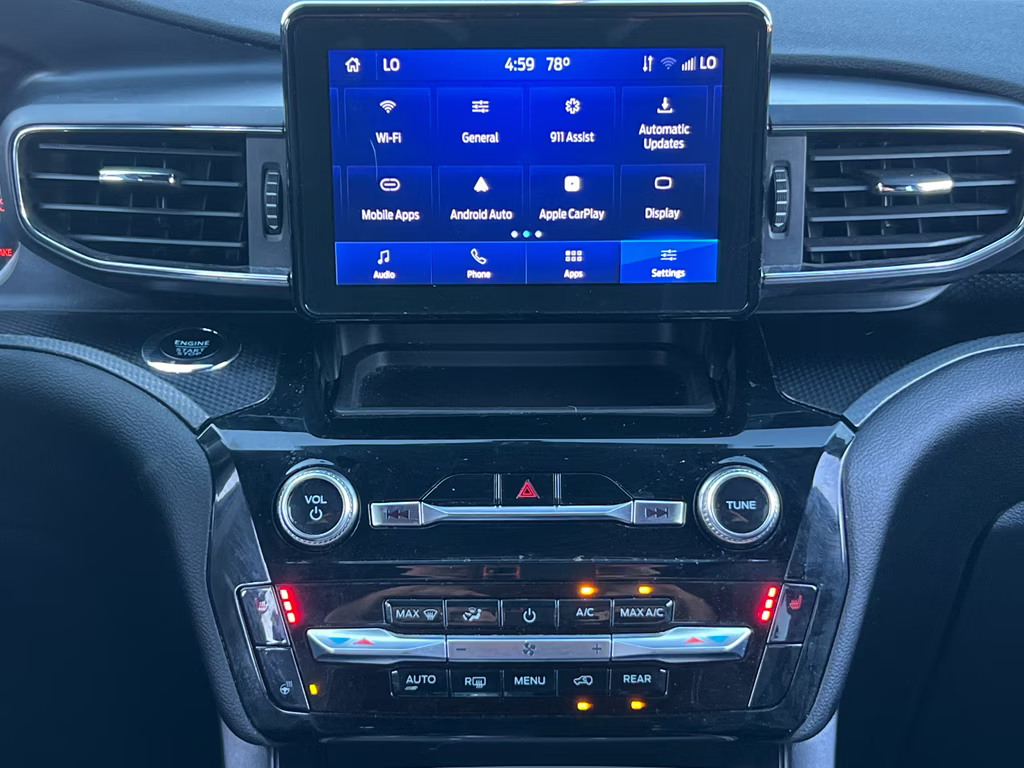 2023 STAR WHITE MET TRI-COAT Ford Explorer ST 4X4 SUV