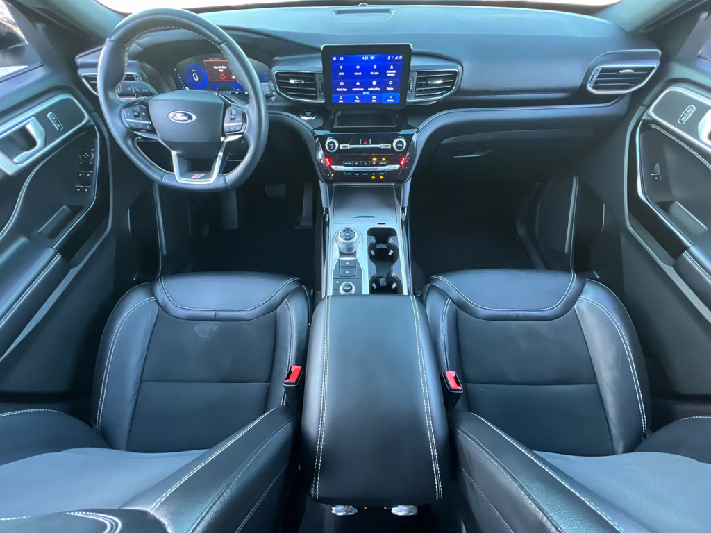 2023 STAR WHITE MET TRI-COAT Ford Explorer ST 4X4 SUV