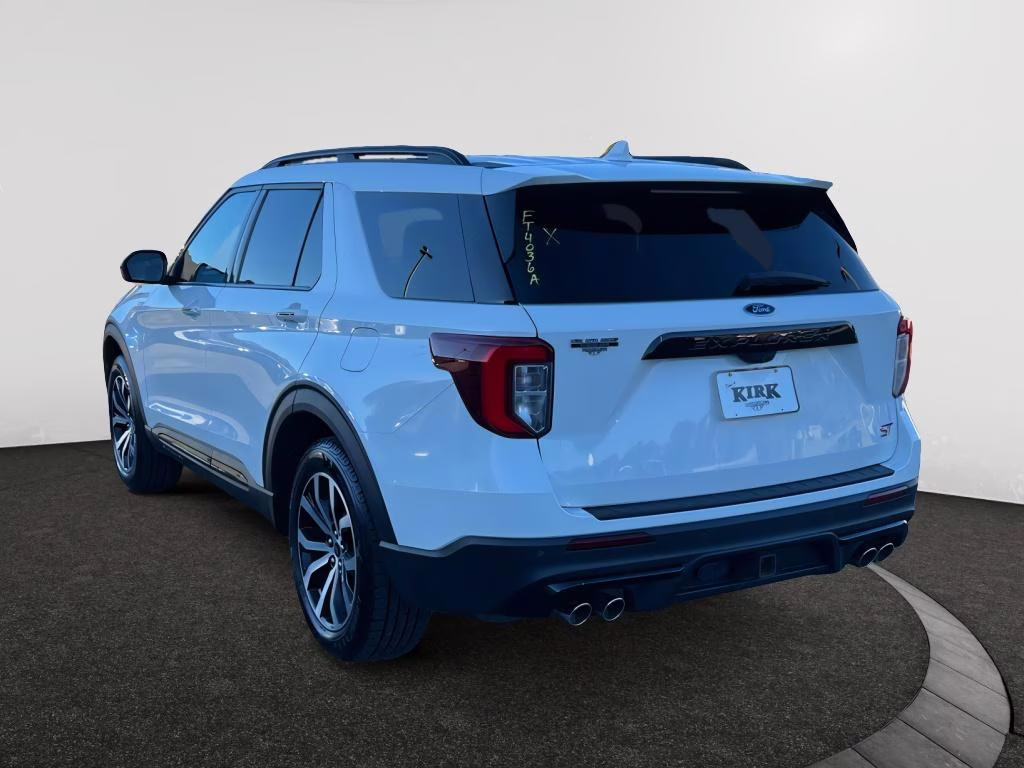 2023 STAR WHITE MET TRI-COAT Ford Explorer ST 4X4 SUV