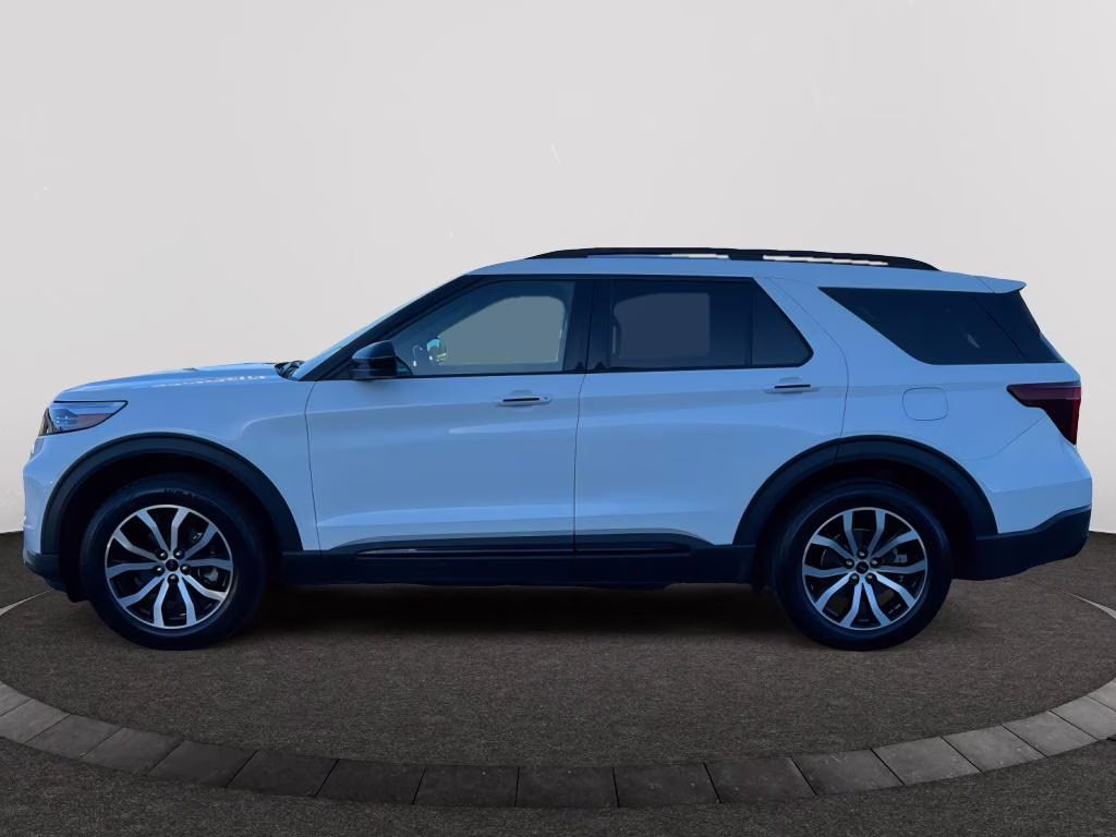 2023 STAR WHITE MET TRI-COAT Ford Explorer ST 4X4 SUV