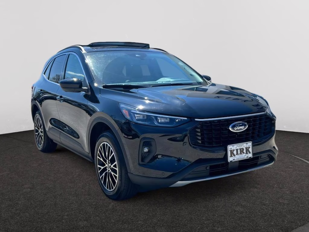 2025 Agate Black Metallic Ford Escape PHEV FWD SUV