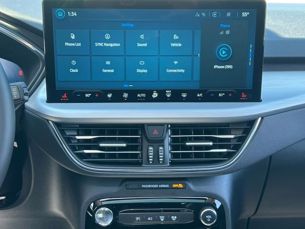 2025 Agate Black Metallic Ford Escape PHEV FWD SUV
