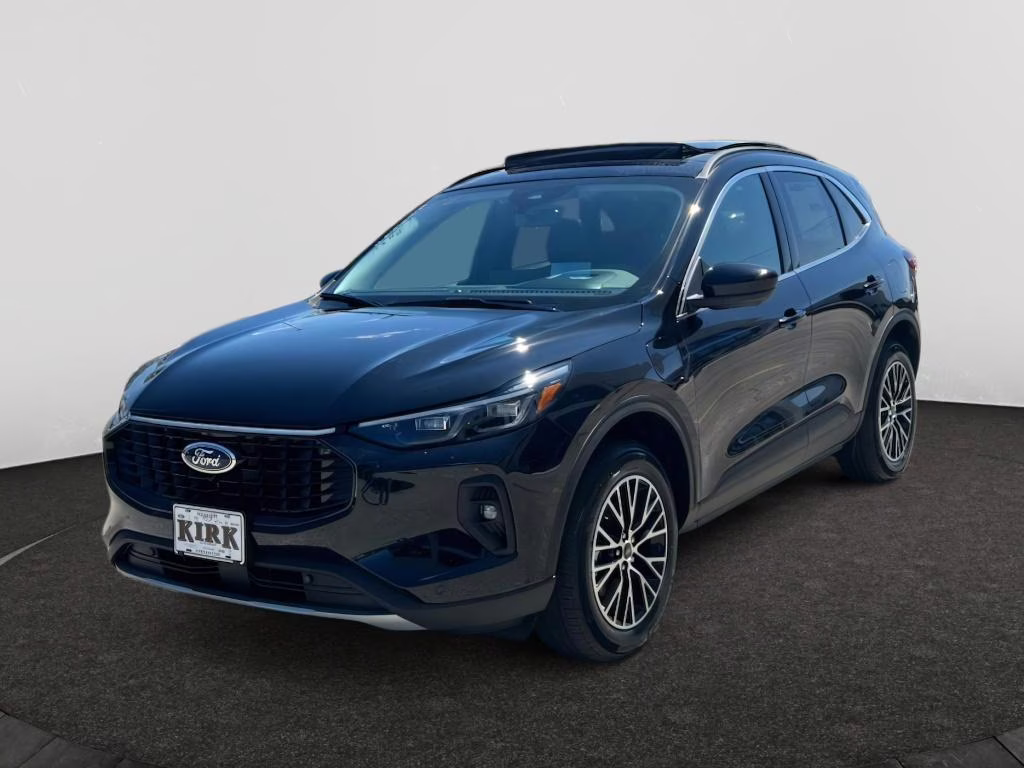 2025 Agate Black Metallic Ford Escape PHEV FWD SUV