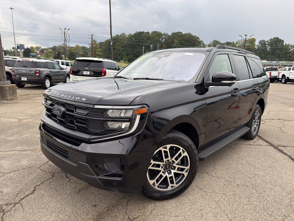 2025 Agate Black Metallic Ford Expedition Active 4X4 SUV