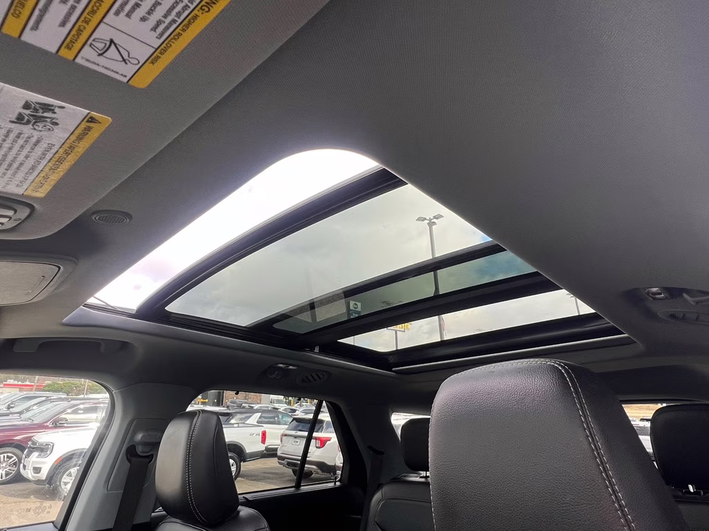 2023 Stone Blue Metallic Ford Explorer Limited RWD SUV