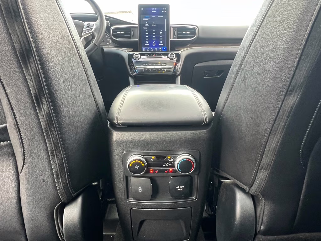 2023 Stone Blue Metallic Ford Explorer Limited RWD SUV