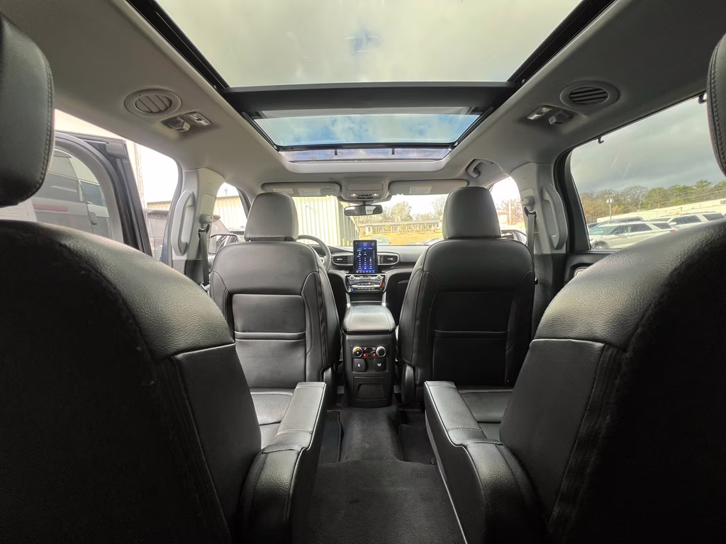 2023 Stone Blue Metallic Ford Explorer Limited RWD SUV
