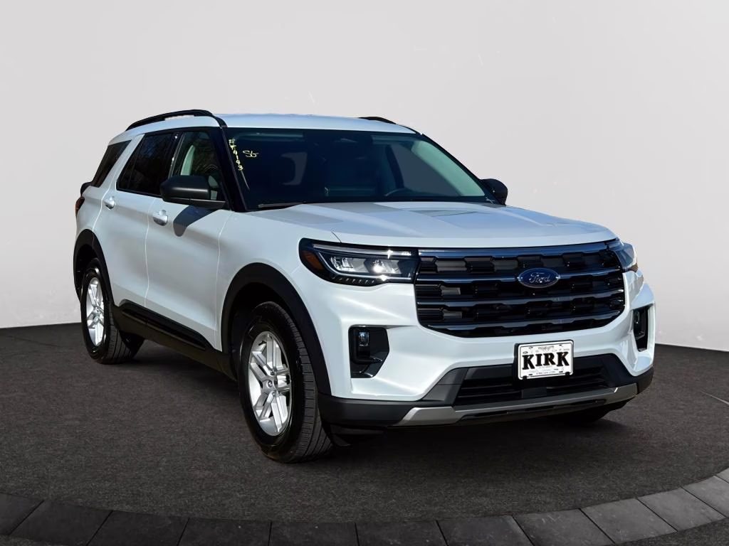 2026 Space White Metallic Ford Explorer Active (100A) RWD SUV