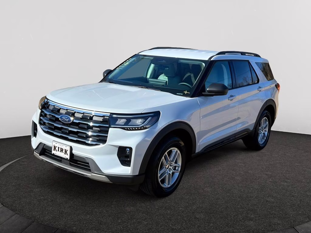 2026 Space White Metallic Ford Explorer Active (100A) RWD SUV