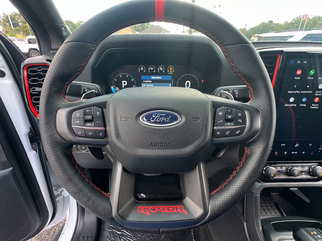 2025 Oxford White Ford Ranger Raptor 4X4 Truck