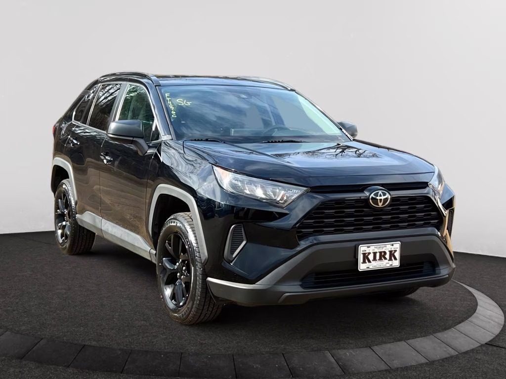 2021 Midnight Black Metallic Toyota RAV4 LE FWD SUV