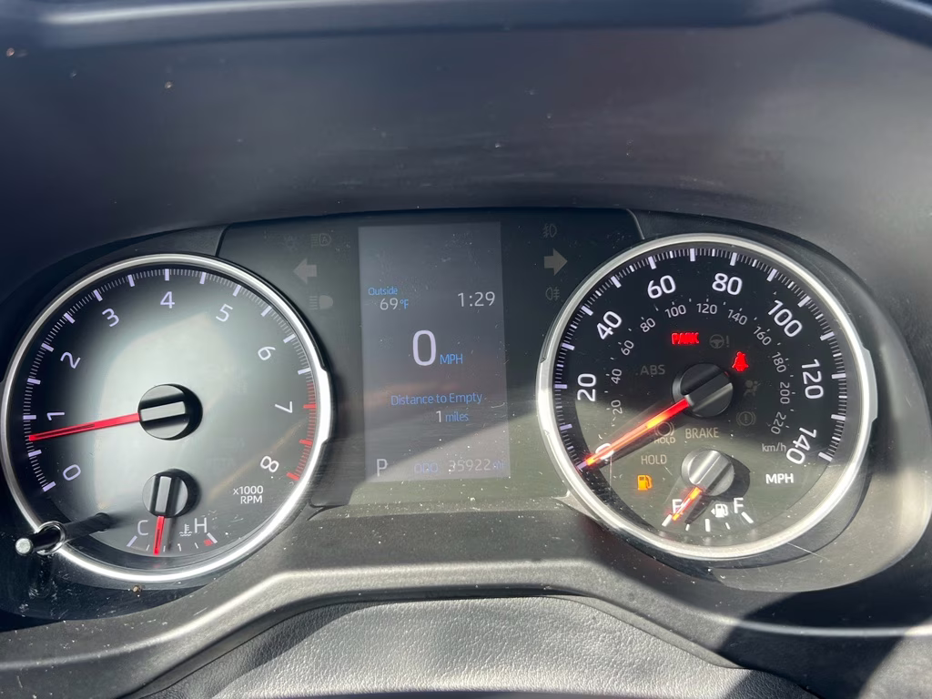 2021 Midnight Black Metallic Toyota RAV4 LE FWD SUV