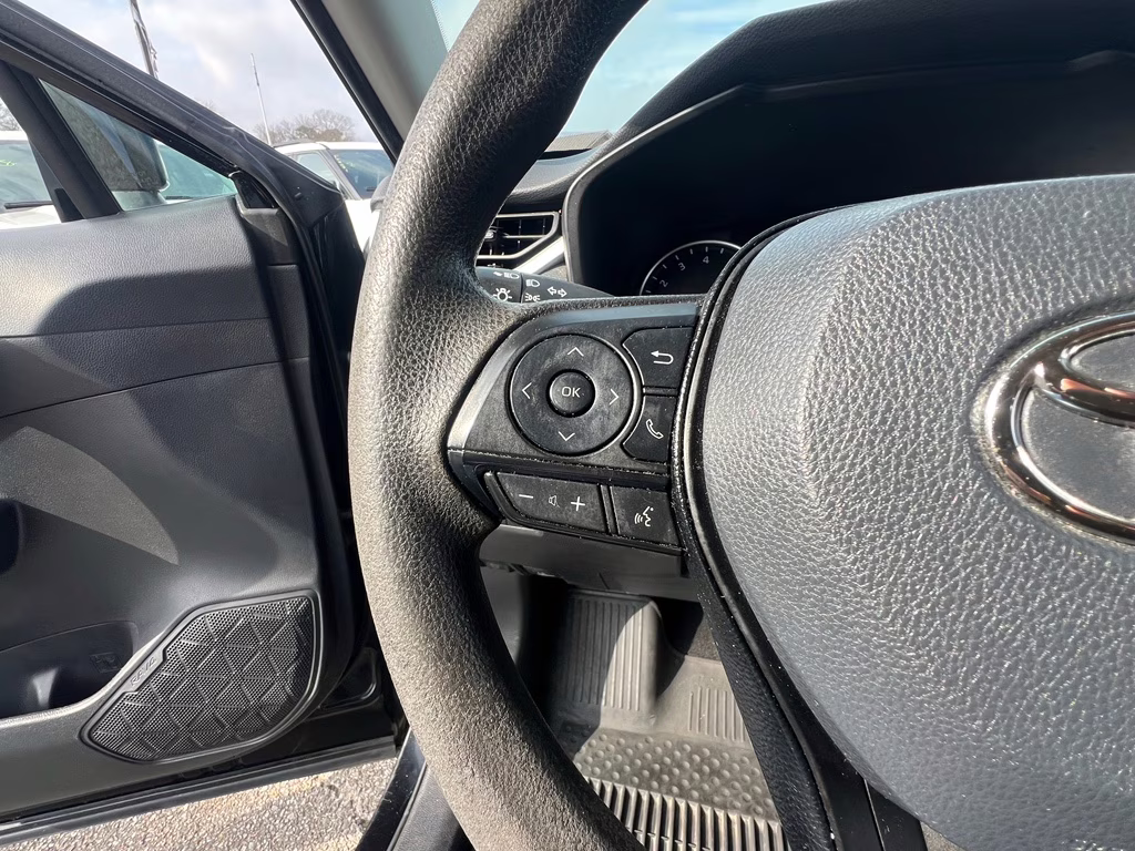 2021 Midnight Black Metallic Toyota RAV4 LE FWD SUV