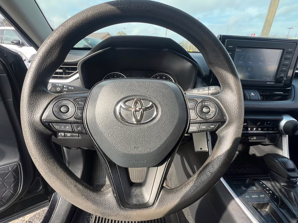 2021 Midnight Black Metallic Toyota RAV4 LE FWD SUV
