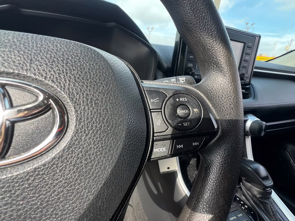 2021 Midnight Black Metallic Toyota RAV4 LE FWD SUV