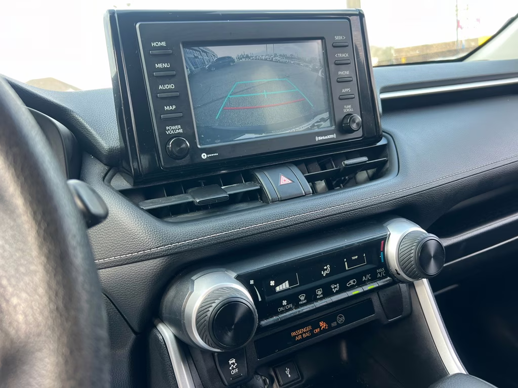 2021 Midnight Black Metallic Toyota RAV4 LE FWD SUV