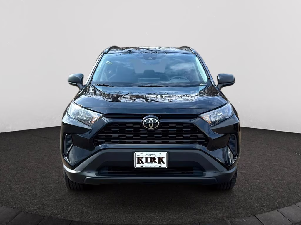 2021 Midnight Black Metallic Toyota RAV4 LE FWD SUV