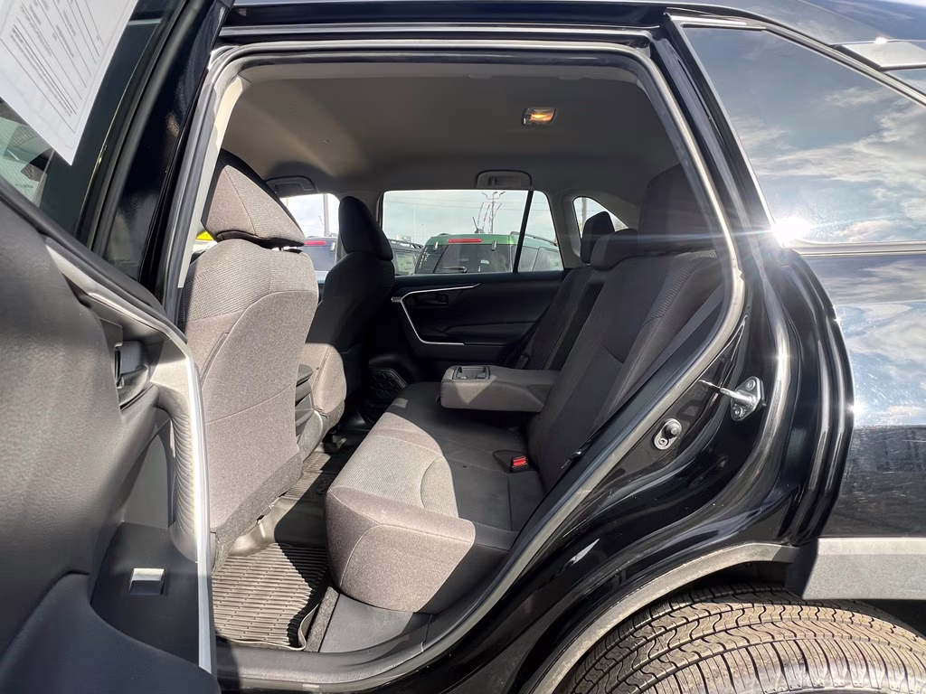 2021 Midnight Black Metallic Toyota RAV4 LE FWD SUV