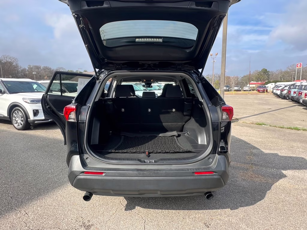 2021 Midnight Black Metallic Toyota RAV4 LE FWD SUV