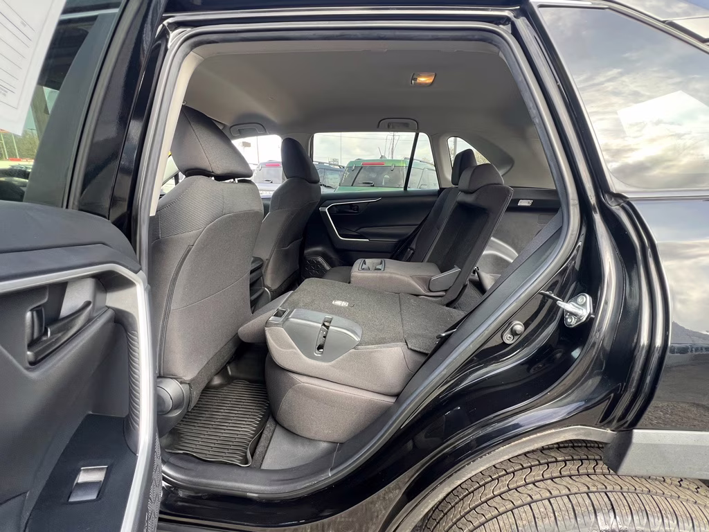 2021 Midnight Black Metallic Toyota RAV4 LE FWD SUV