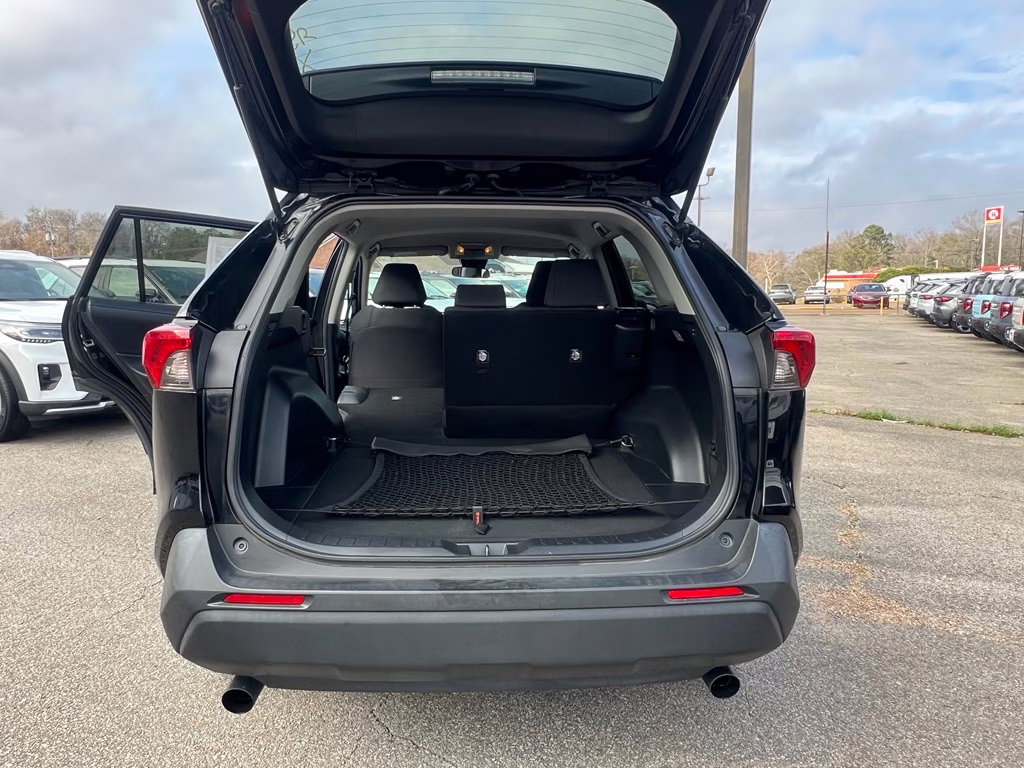 2021 Midnight Black Metallic Toyota RAV4 LE FWD SUV