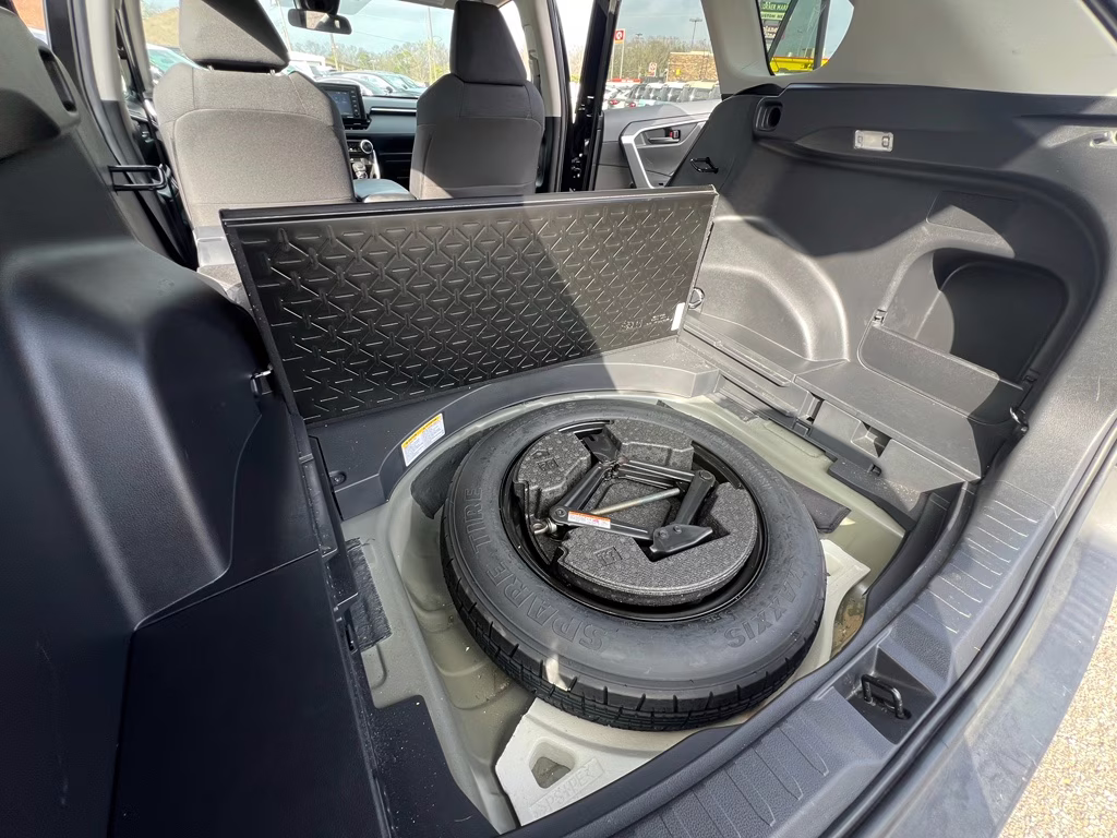 2021 Midnight Black Metallic Toyota RAV4 LE FWD SUV