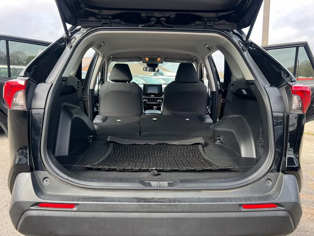 2021 Midnight Black Metallic Toyota RAV4 LE FWD SUV