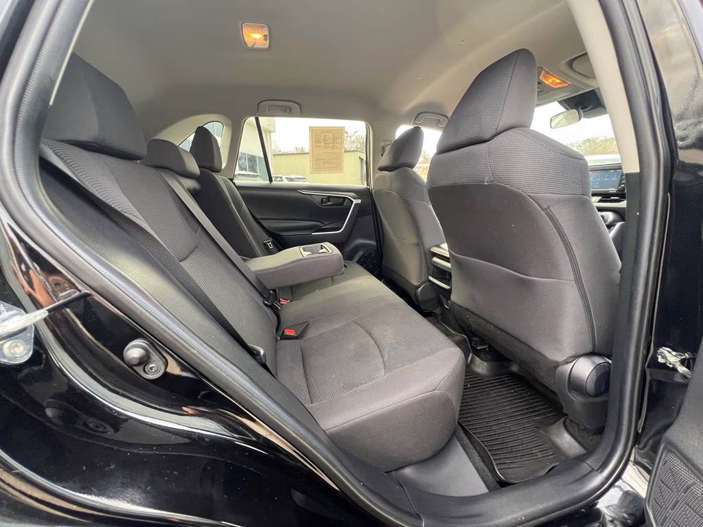 2021 Midnight Black Metallic Toyota RAV4 LE FWD SUV