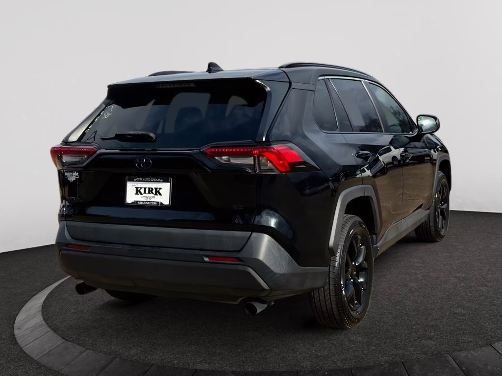 2021 Midnight Black Metallic Toyota RAV4 LE FWD SUV