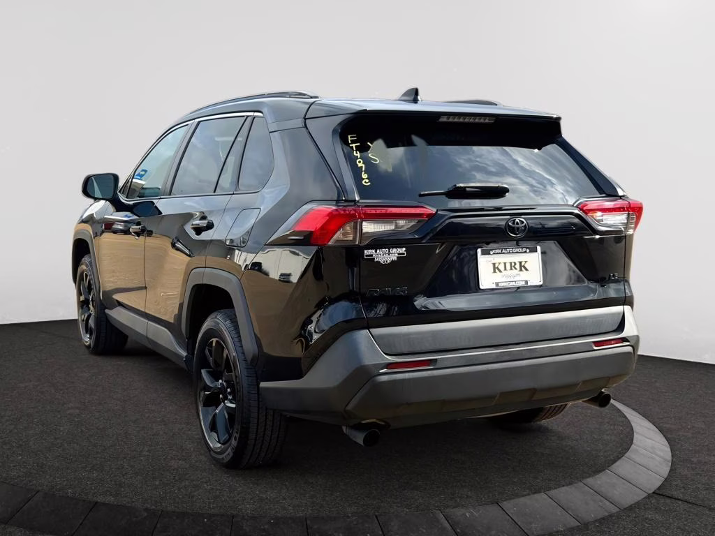 2021 Midnight Black Metallic Toyota RAV4 LE FWD SUV