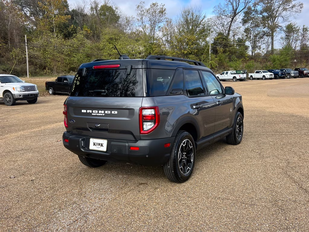 2025 Carbonized Gray Metallic Ford Bronco Sport Outer Banks 4X4 SUV