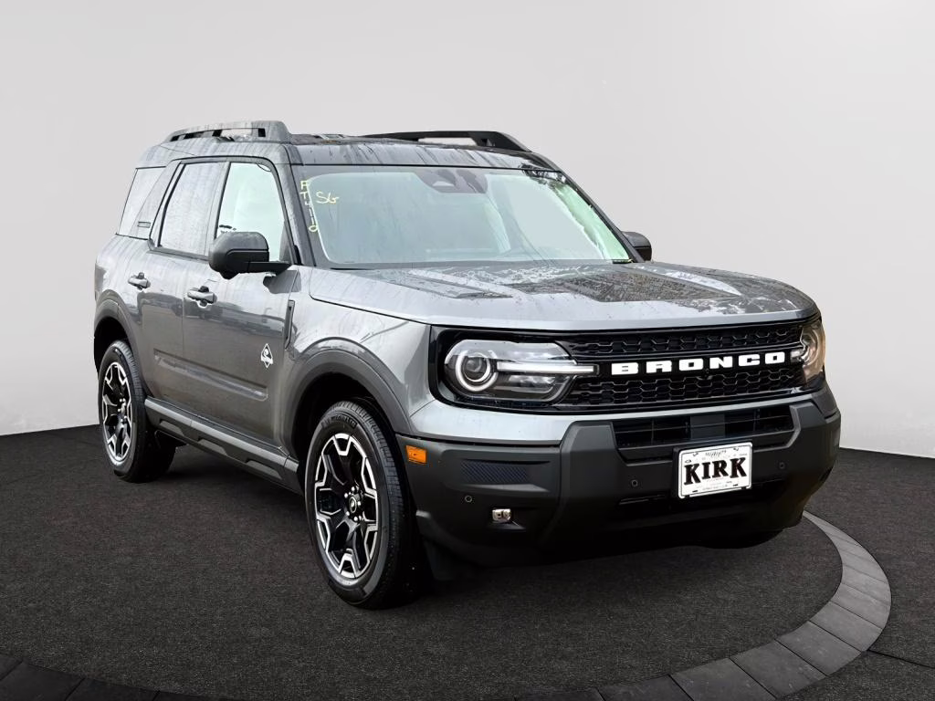 2025 Carbonized Gray Metallic Ford Bronco Sport Outer Banks 4X4 SUV