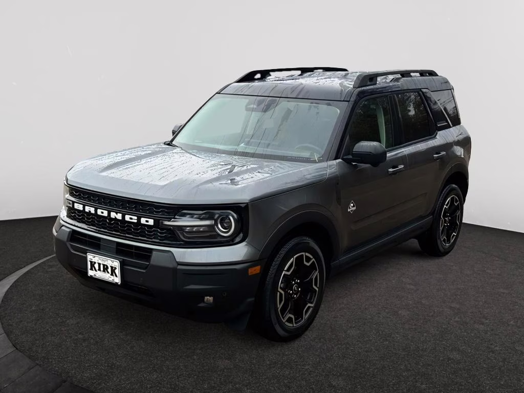 2025 Carbonized Gray Metallic Ford Bronco Sport Outer Banks 4X4 SUV