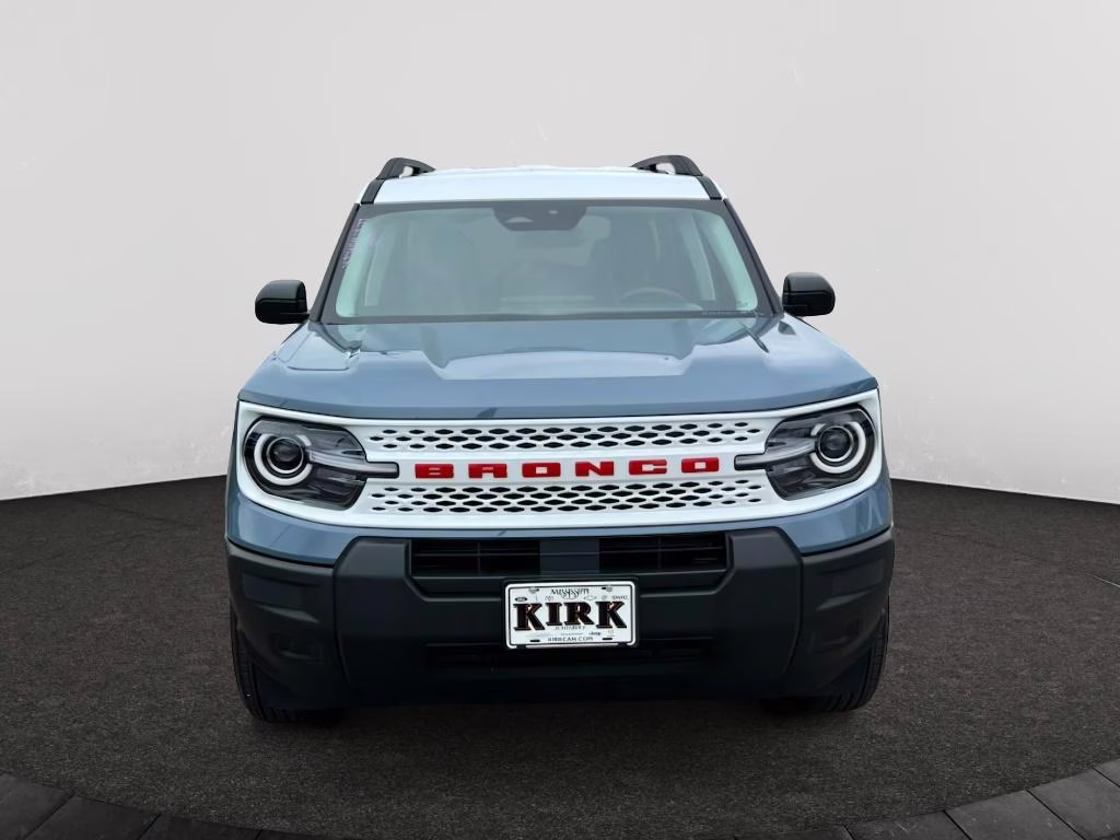 2025 Azure Gray Metallic Tri-Coat Ford Bronco Sport Heritage 4X4 SUV