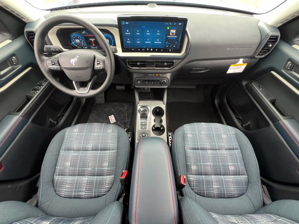2025 Azure Gray Metallic Tri-Coat Ford Bronco Sport Heritage 4X4 SUV