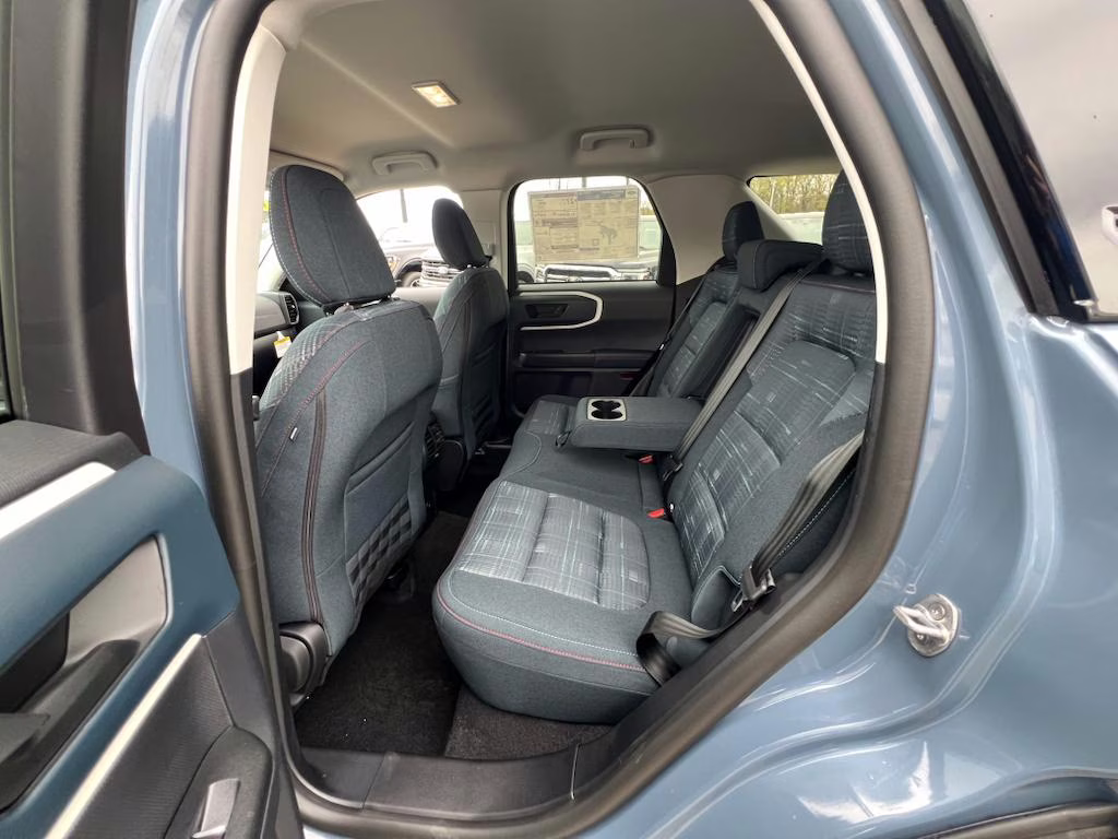 2025 Azure Gray Metallic Tri-Coat Ford Bronco Sport Heritage 4X4 SUV