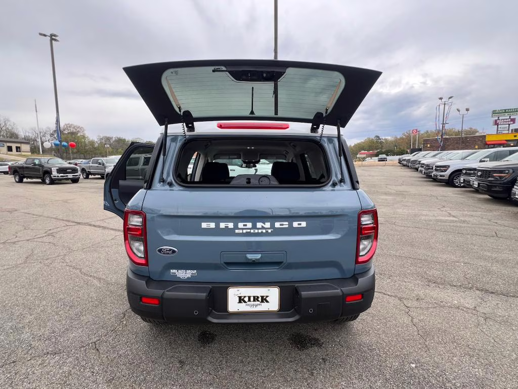 2025 Azure Gray Metallic Tri-Coat Ford Bronco Sport Heritage 4X4 SUV