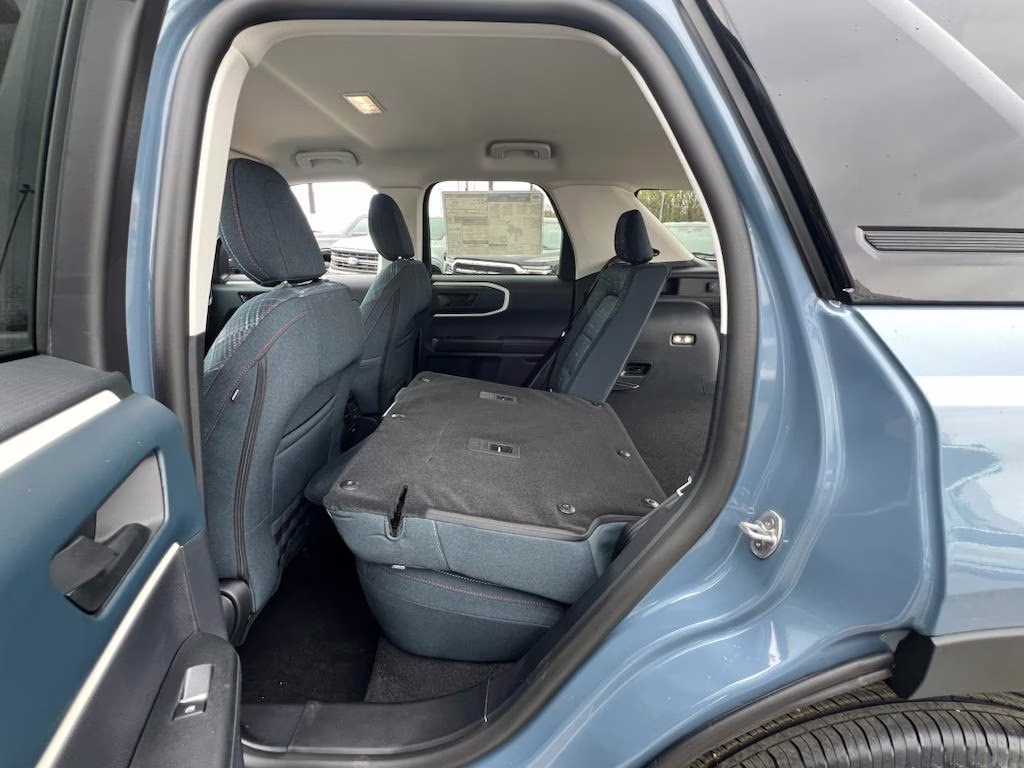 2025 Azure Gray Metallic Tri-Coat Ford Bronco Sport Heritage 4X4 SUV