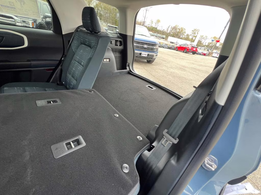 2025 Azure Gray Metallic Tri-Coat Ford Bronco Sport Heritage 4X4 SUV