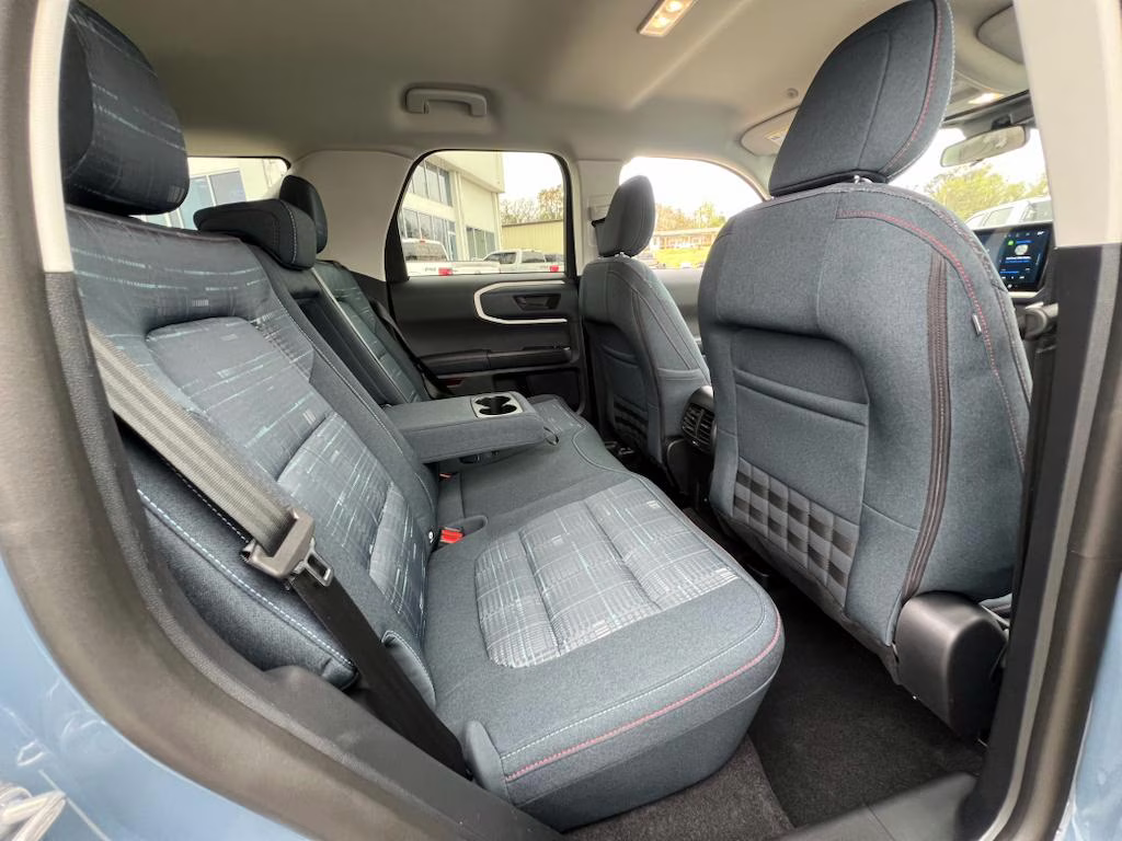 2025 Azure Gray Metallic Tri-Coat Ford Bronco Sport Heritage 4X4 SUV