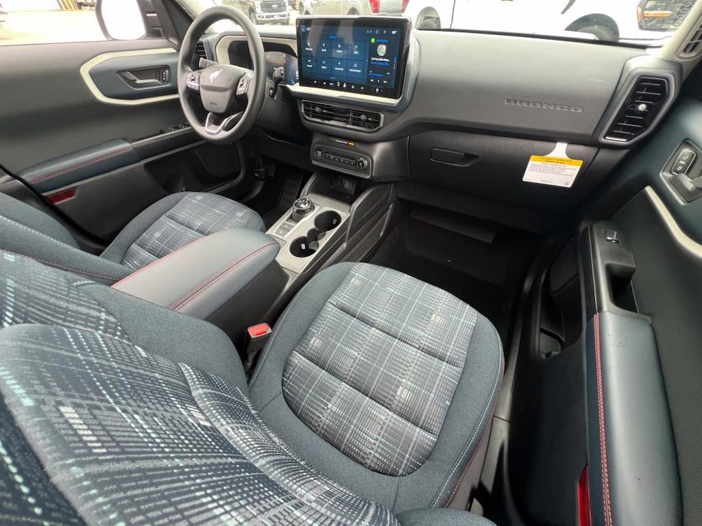 2025 Azure Gray Metallic Tri-Coat Ford Bronco Sport Heritage 4X4 SUV