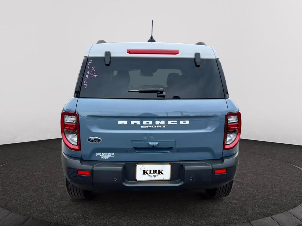2025 Azure Gray Metallic Tri-Coat Ford Bronco Sport Heritage 4X4 SUV