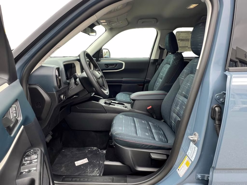 2025 Azure Gray Metallic Tri-Coat Ford Bronco Sport Heritage 4X4 SUV
