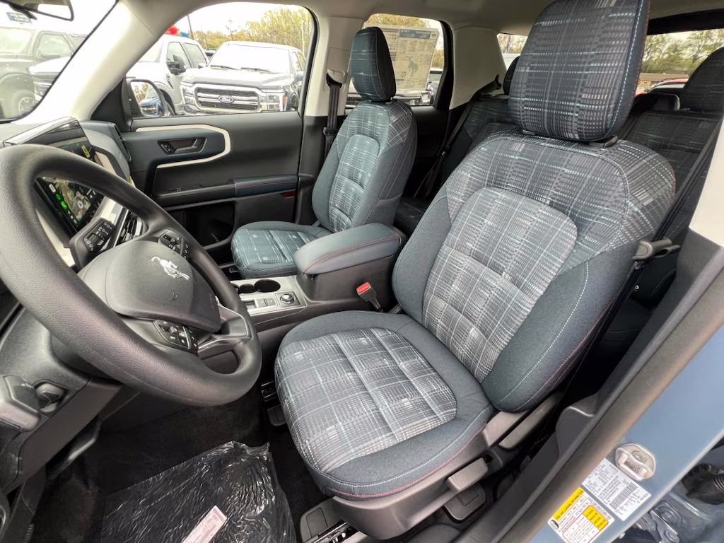 2025 Azure Gray Metallic Tri-Coat Ford Bronco Sport Heritage 4X4 SUV