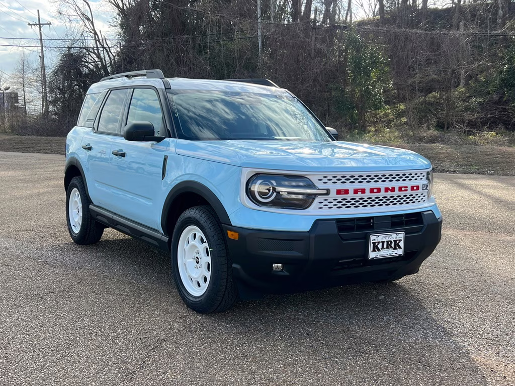 2025 Robins Egg Blue Ford Bronco Sport Heritage 4X4 SUV
