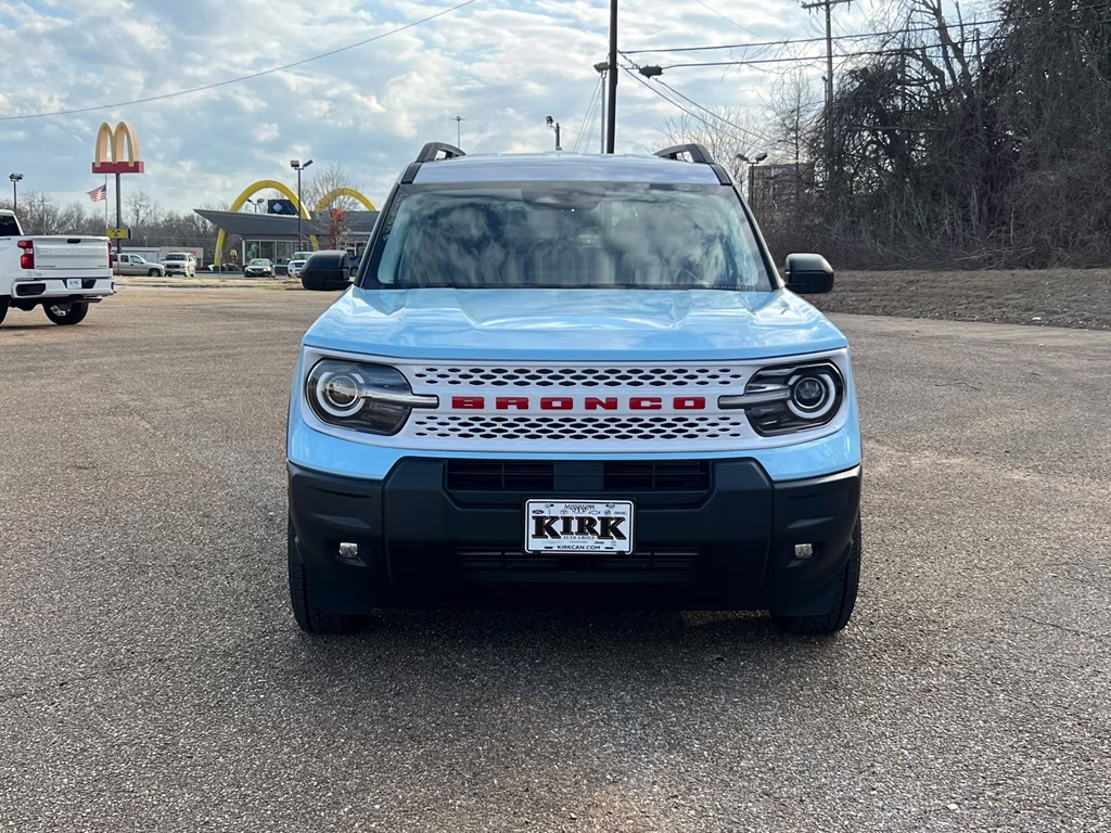 2025 Robins Egg Blue Ford Bronco Sport Heritage 4X4 SUV